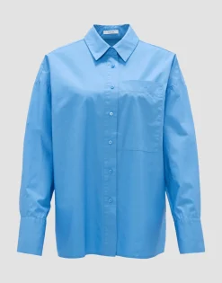 Hot Basicbluse FAJOMI Loose aus natürlicher Baumwolle Blusen