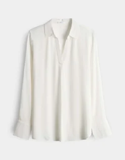 Online Basicbluse FANGI Regular aus fließender Viskose Blusen