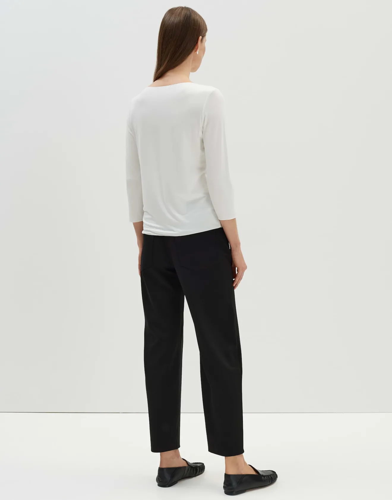 Best Sale Basicshirt KIROSA Slim aus Ecovero Viskose Mix Basics|Shirts