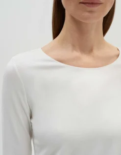 Best Sale Basicshirt KIROSA Slim aus Ecovero Viskose Mix Basics|Shirts