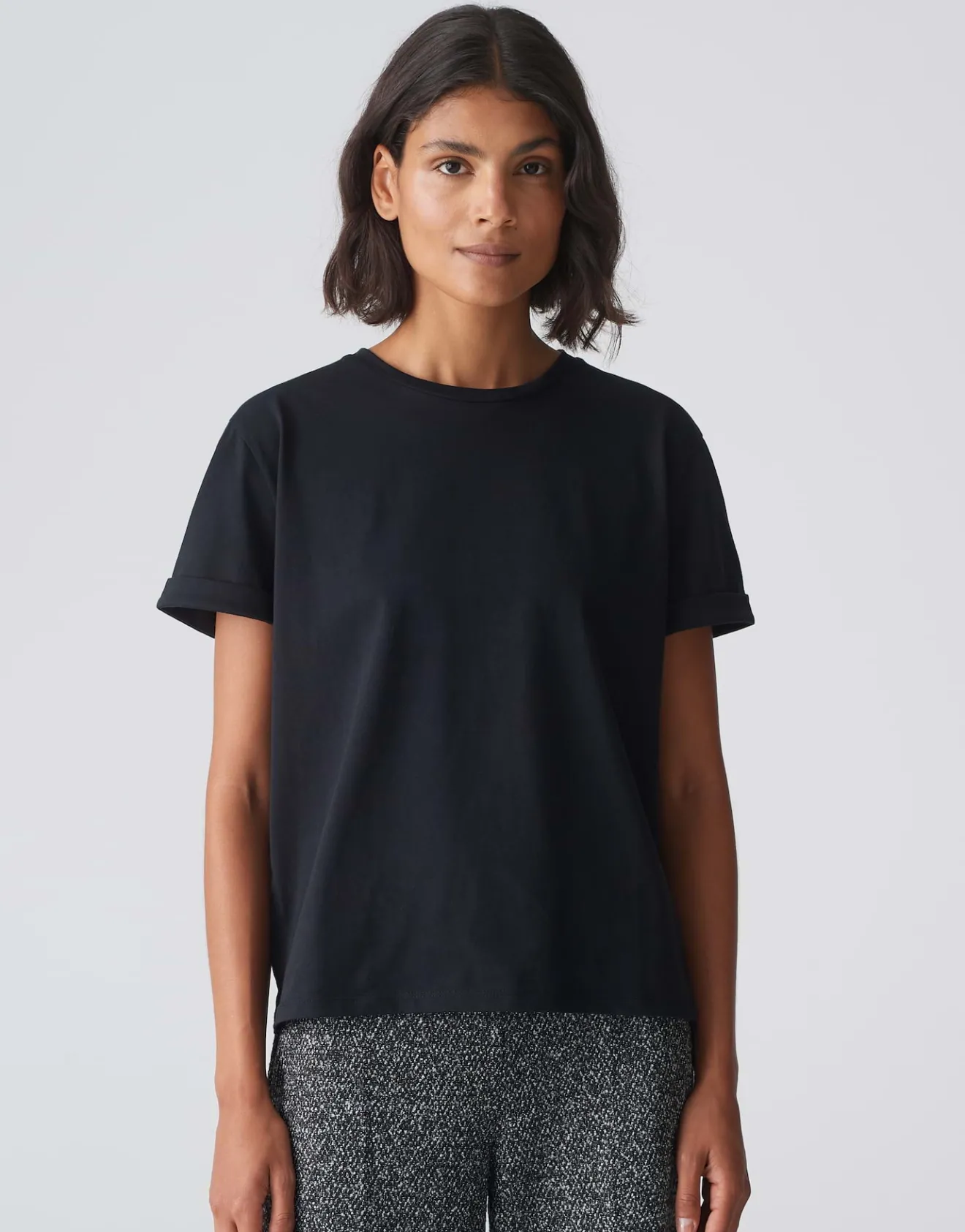 Shop Basicshirt SONZI Regular aus nachhaltiger Baumwolle Basics|Shirts