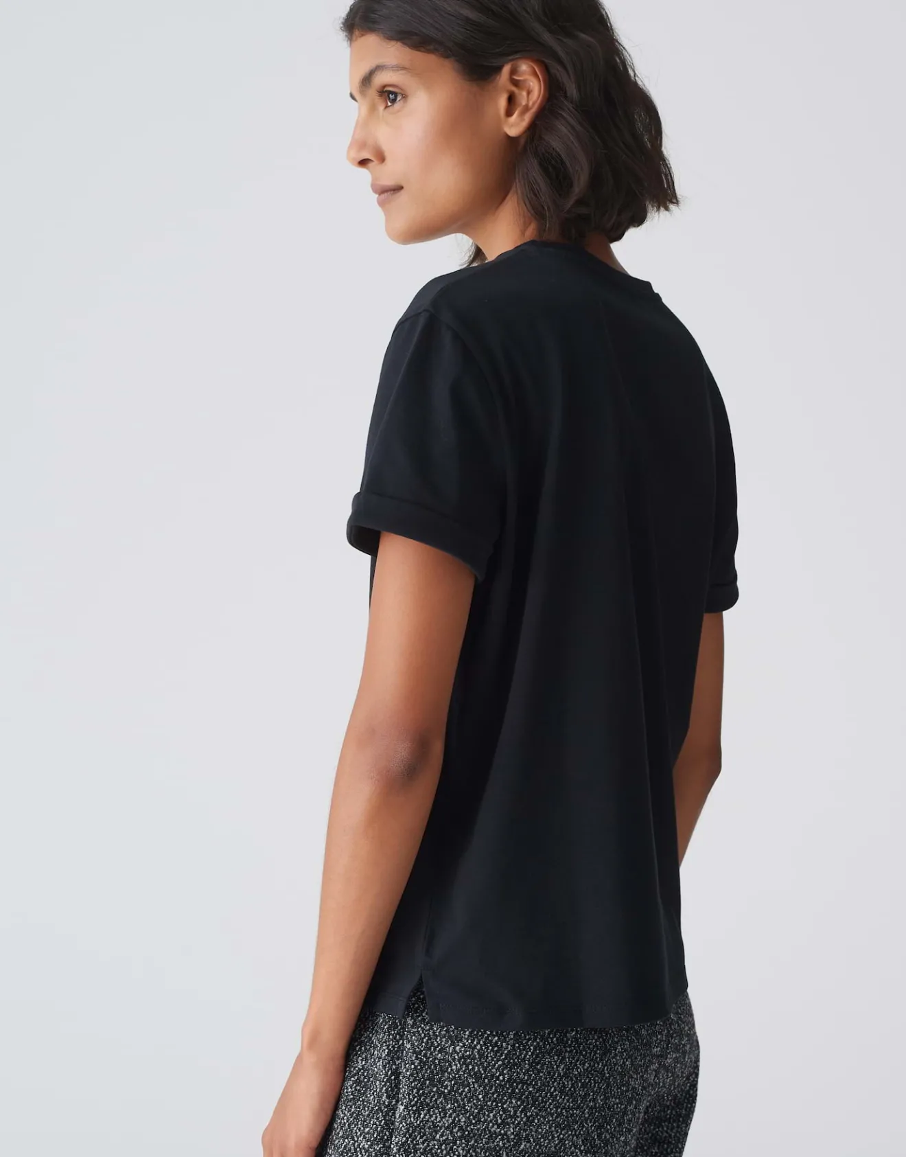 Shop Basicshirt SONZI Regular aus nachhaltiger Baumwolle Basics|Shirts