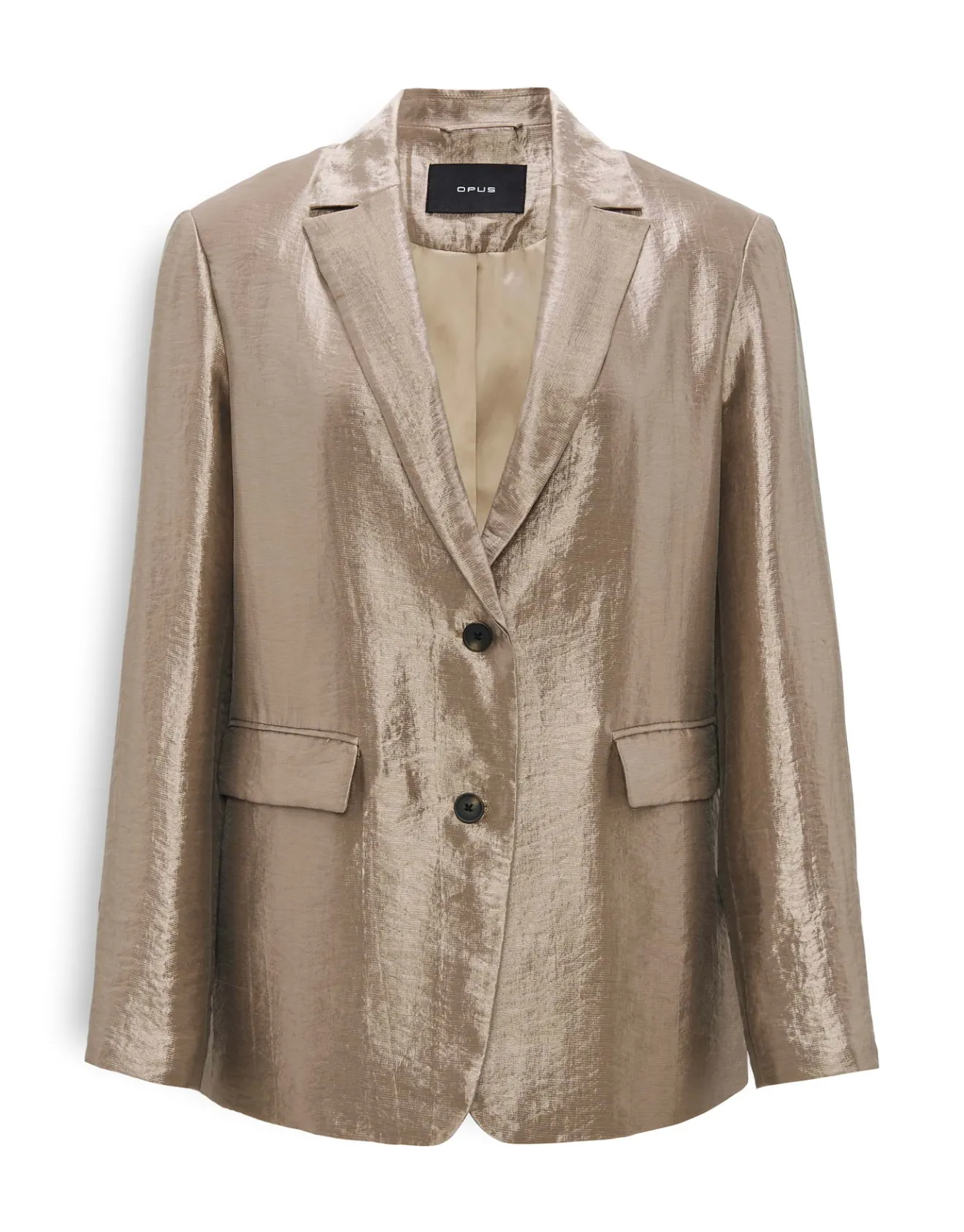 Cheap Blazer JELUNA Regular aus glänzendem Viskose Mix Blazer & Westen
