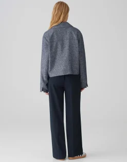 Online Blazerjacke HENO FRESH Boxy Fit aus Viskose Mix Jacken & Mäntel