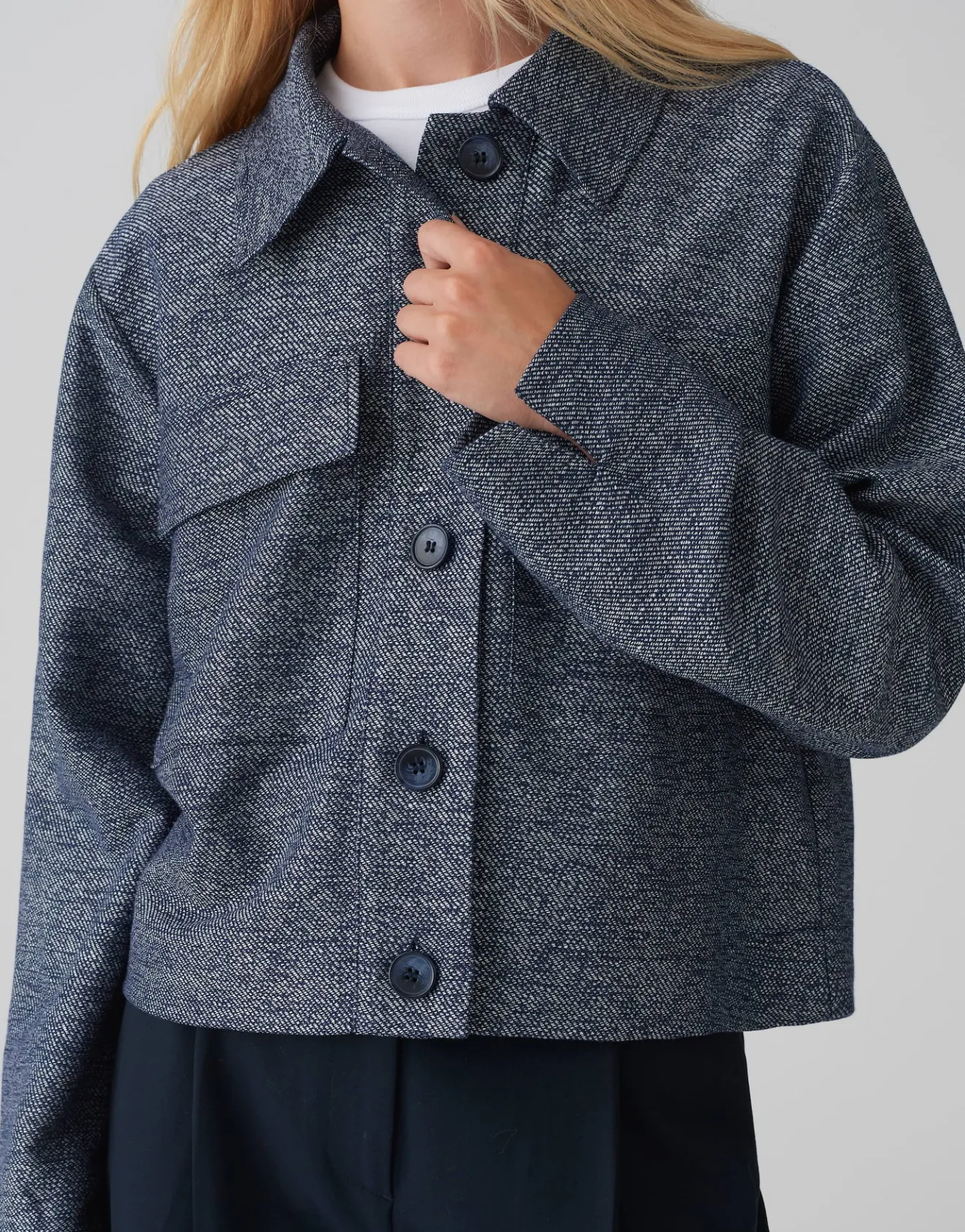 Online Blazerjacke HENO FRESH Boxy Fit aus Viskose Mix Jacken & Mäntel