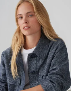 Online Blazerjacke HENO FRESH Boxy Fit aus Viskose Mix Jacken & Mäntel