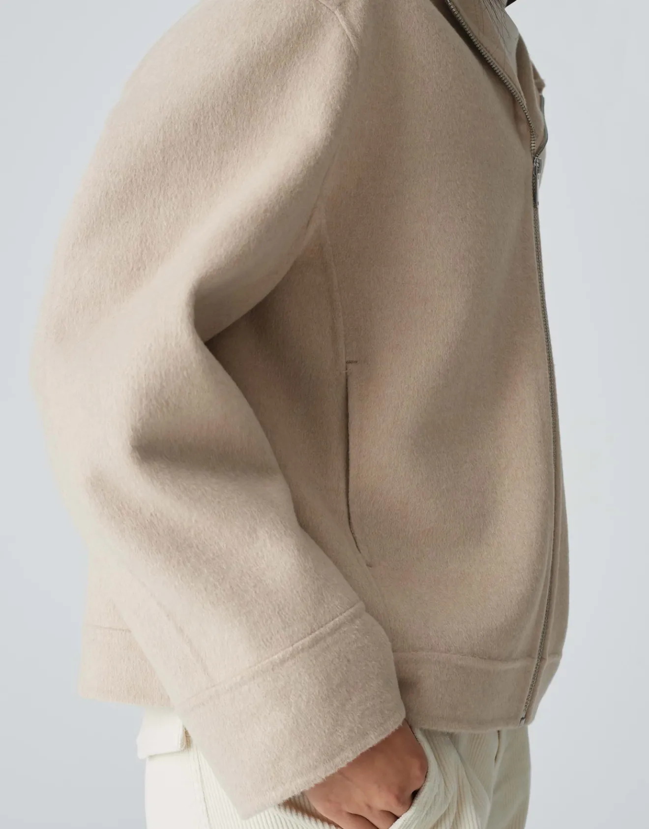 Shop Blazerjacke JETTY Loose aus weichem Woll Mix Jacken & Mäntel