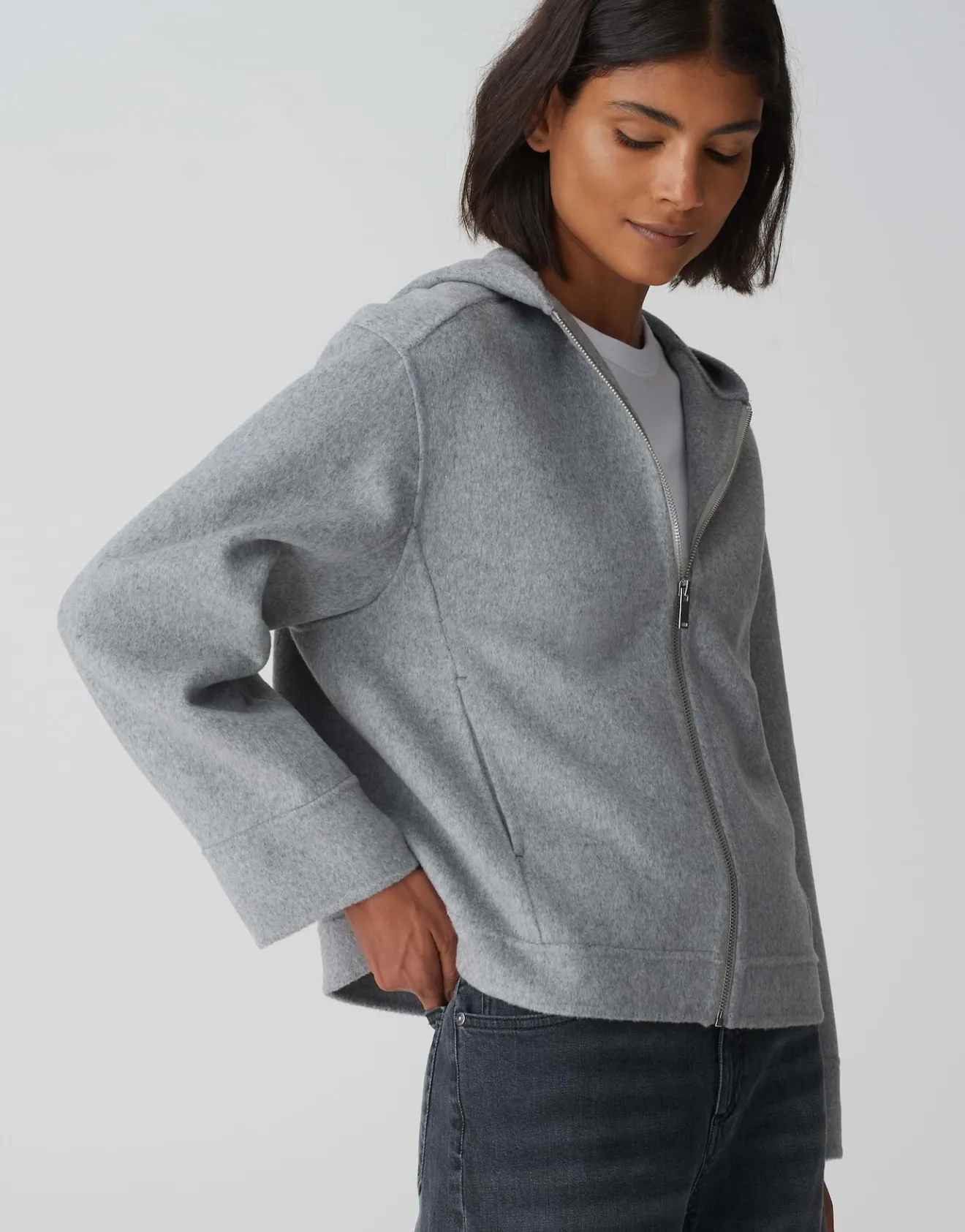 Clearance Blazerjacke JETTY Loose aus weichem Woll Mix Jacken & Mäntel|Blazer & Westen