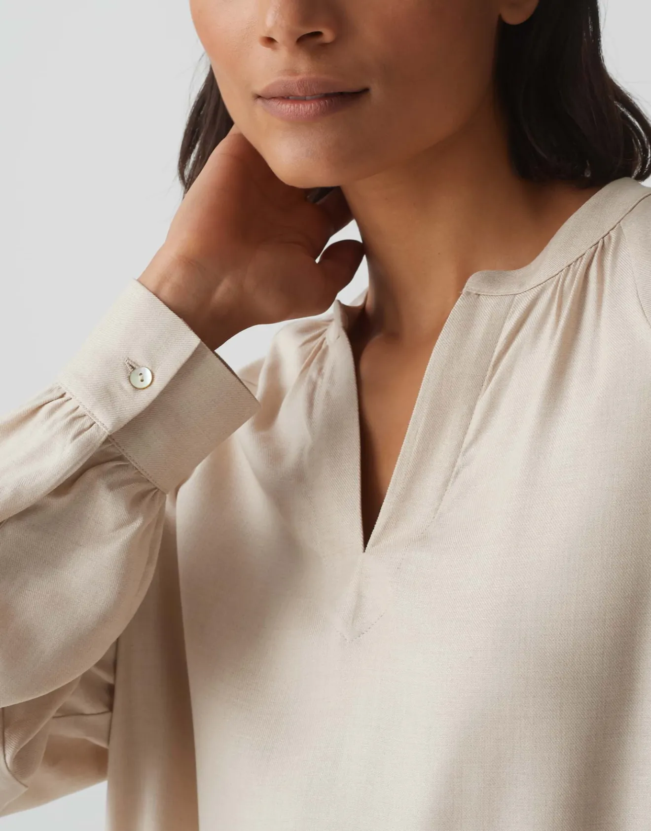 Discount Bluse FELIA Loose aus Viskose Mix Blusen
