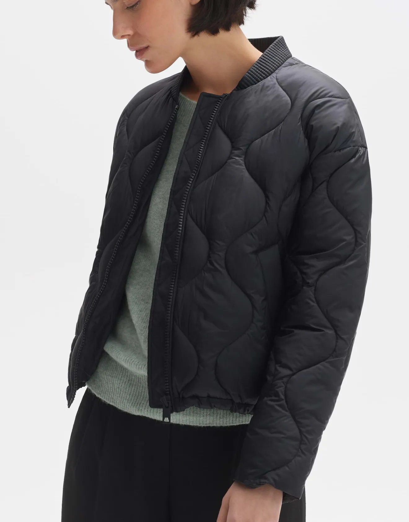 Fashion Bomberjacke HEPPA Regular mit Tunnelzug im Saum Jacken & Mäntel