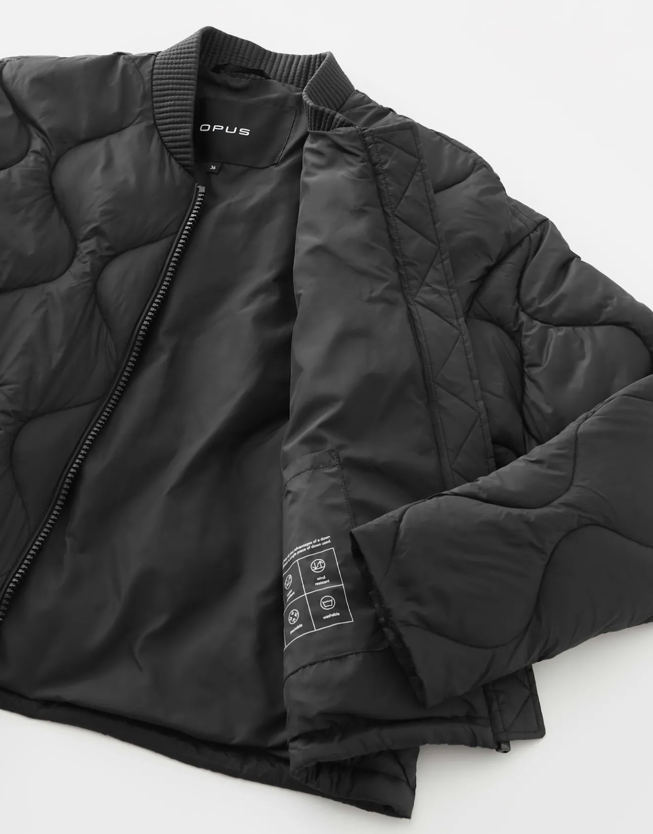 Fashion Bomberjacke HEPPA Regular mit Tunnelzug im Saum Jacken & Mäntel