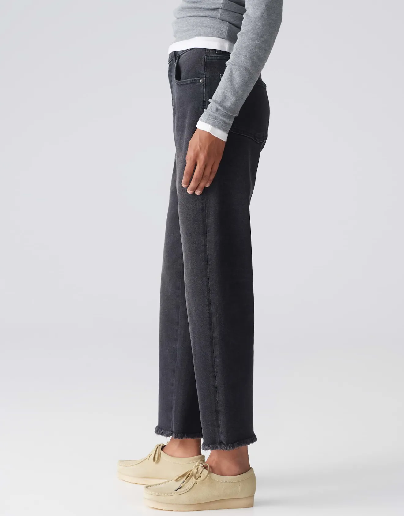 Discount Boyfriend Jeans LANI DARK Mid Rise mit Stretch Jeans