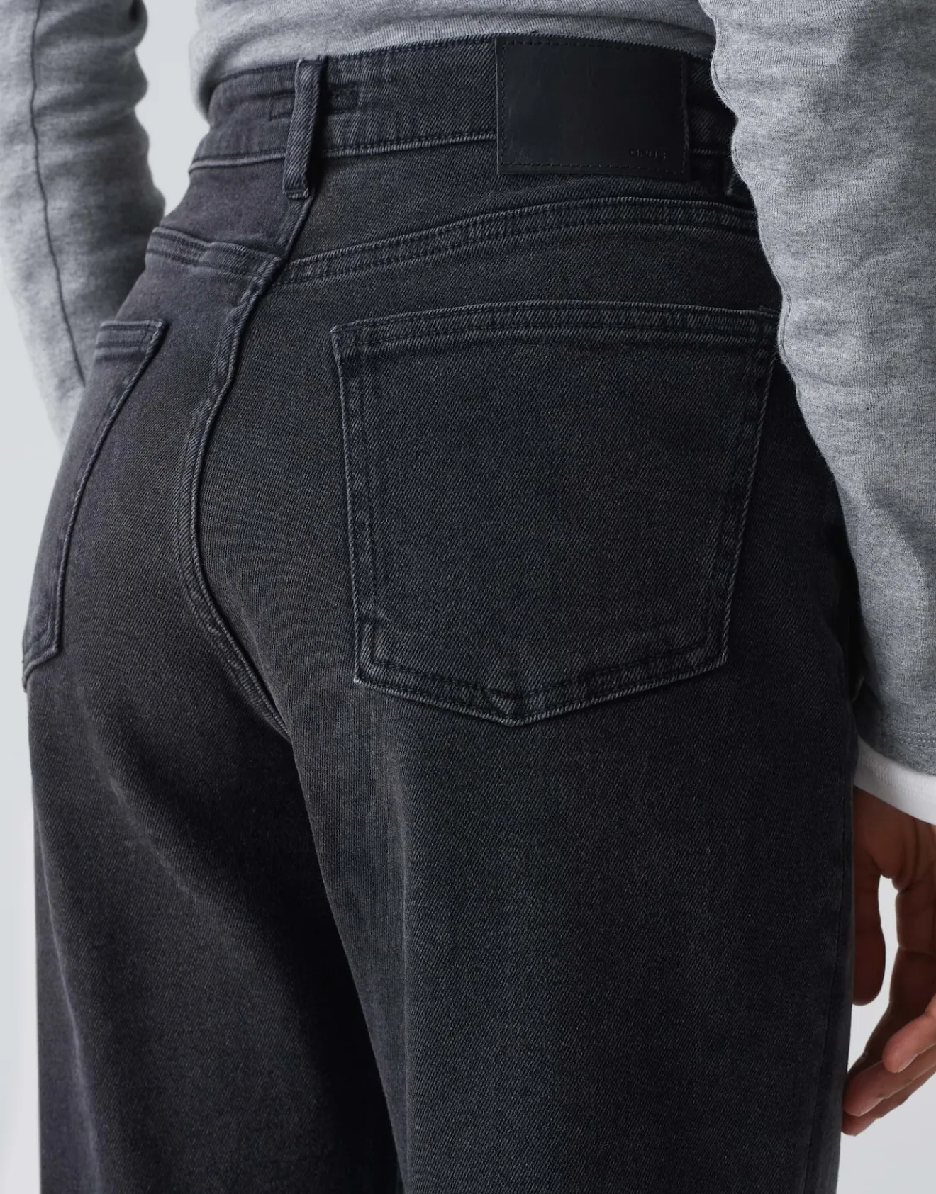 Discount Boyfriend Jeans LANI DARK Mid Rise mit Stretch Jeans