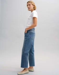 Discount Boyfriend Jeans LANI TWIST Mid Rise aus BCI Cotton Mix Jeans