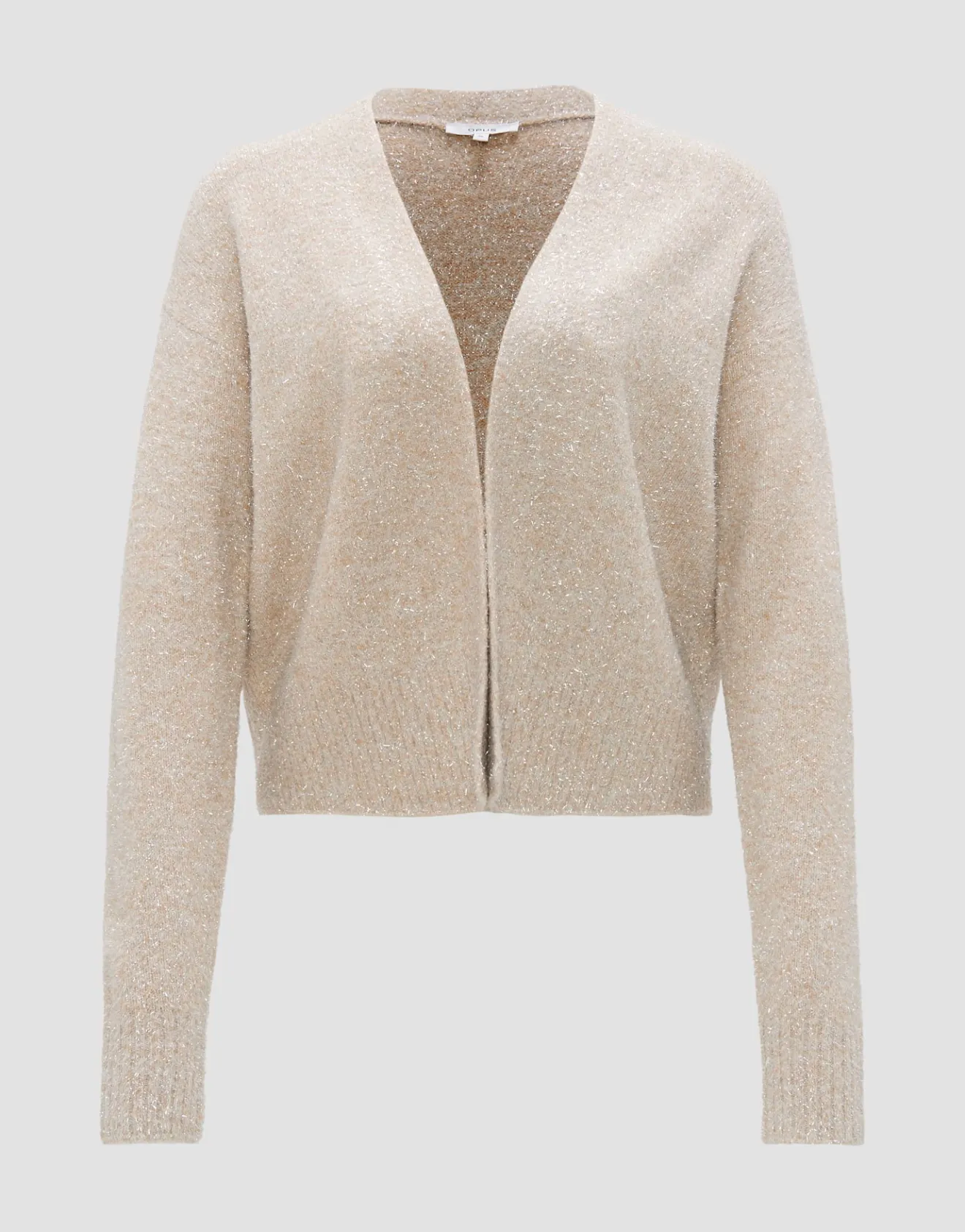Best Sale Cardigan DAMETTA Loose mit Glitzer Details Strick