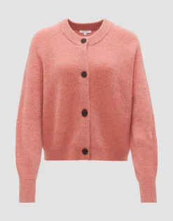 New Cardigan DORTY Boxy Fit aus Woll-Alpaka-Mix Strick