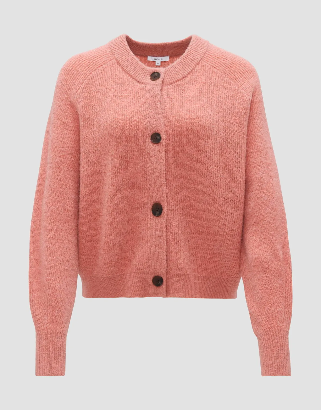 New Cardigan DORTY Boxy Fit aus Woll-Alpaka-Mix Strick