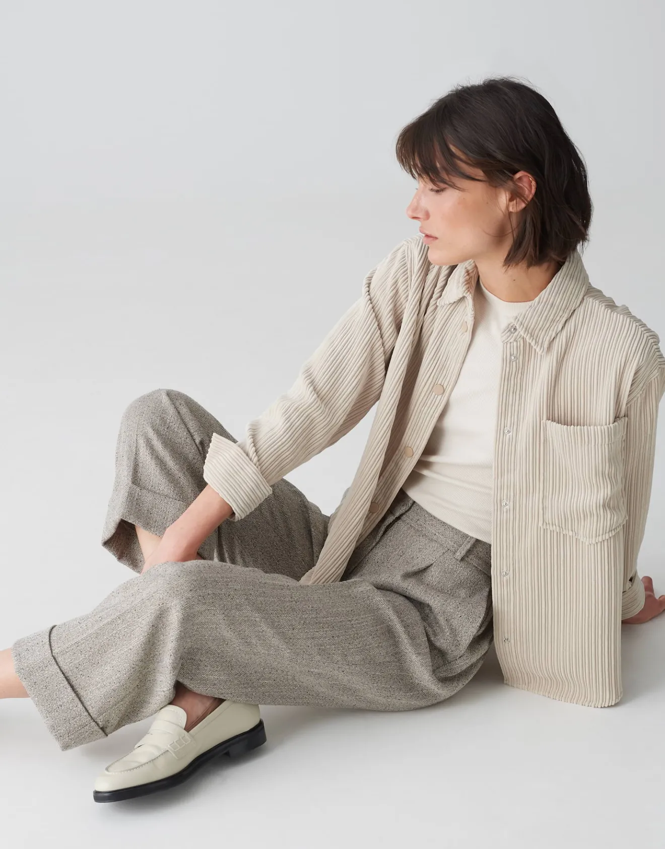 Cheap City Pants MITINA REMIX Relaxed aus Viskose Mix Hosen