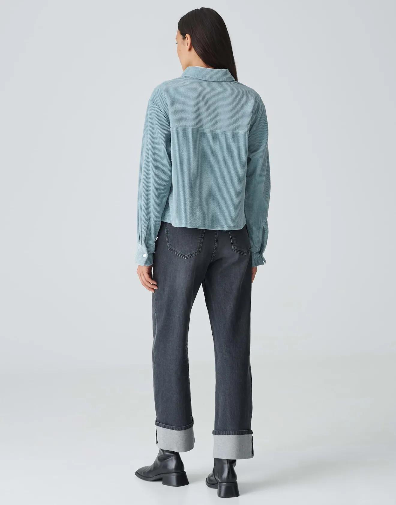 Flash Sale Cordbluse FALBA Loose im Boxy Fit Blusen