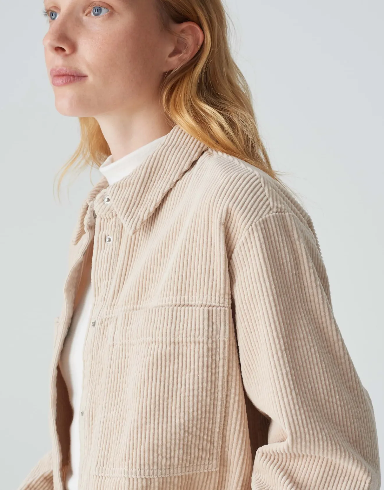 Online Cordbluse FALBA Loose im Boxy Fit Blusen