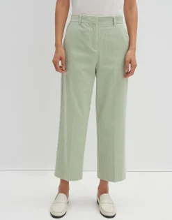 Cheap Cordhose CISILIA CORDUROY Relaxed mit Bügelfalte Hosen