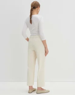 Best Sale Cordhose CISILIA CORDUROY Relaxed mit Bügelfalte Hosen