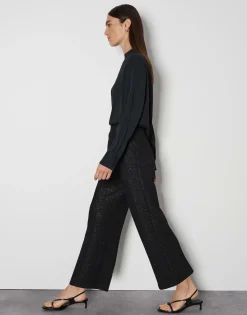 Shop Culotte CUSAM GLAM Wide aus Sweat mit Glitzer Effekt Hosen