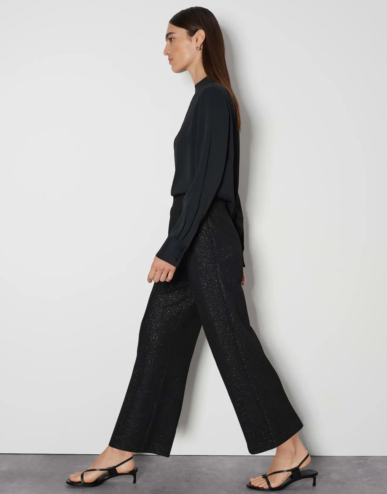 Shop Culotte CUSAM GLAM Wide aus Sweat mit Glitzer Effekt Hosen