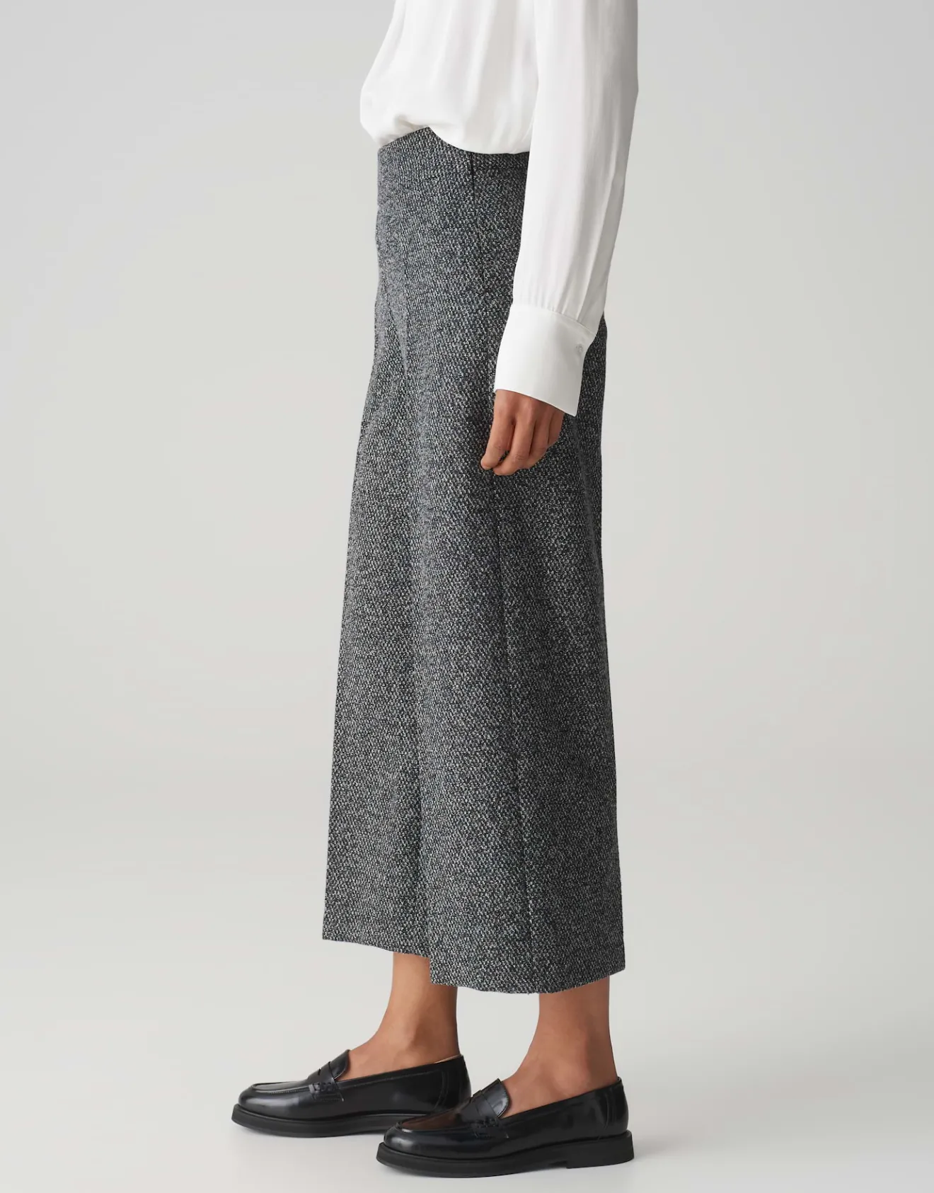 Fashion Culotte MISHA BOUCLE aus Baumwoll Mix Hosen