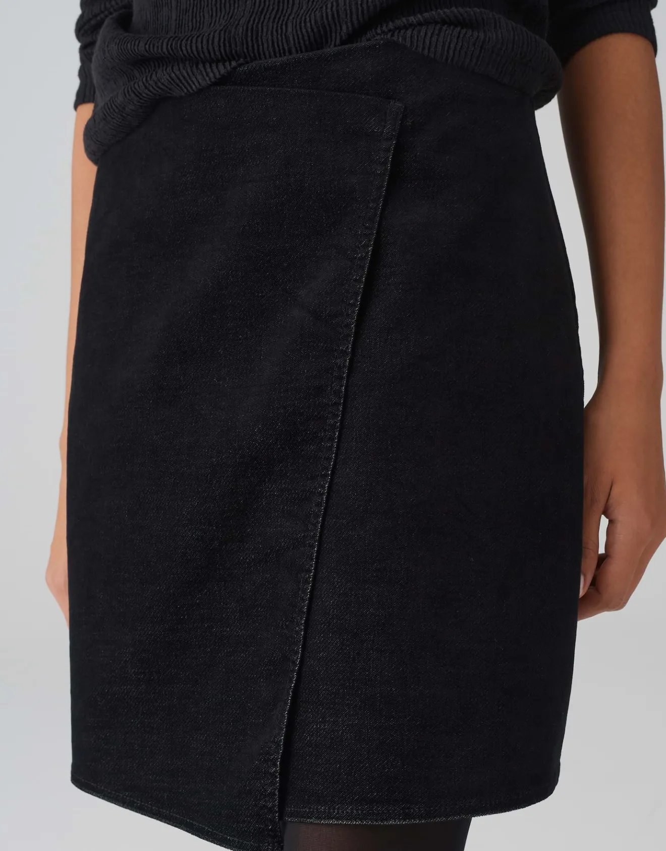 Hot Denimrock REANA EDGY A-Linie in Wickeloptik Röcke