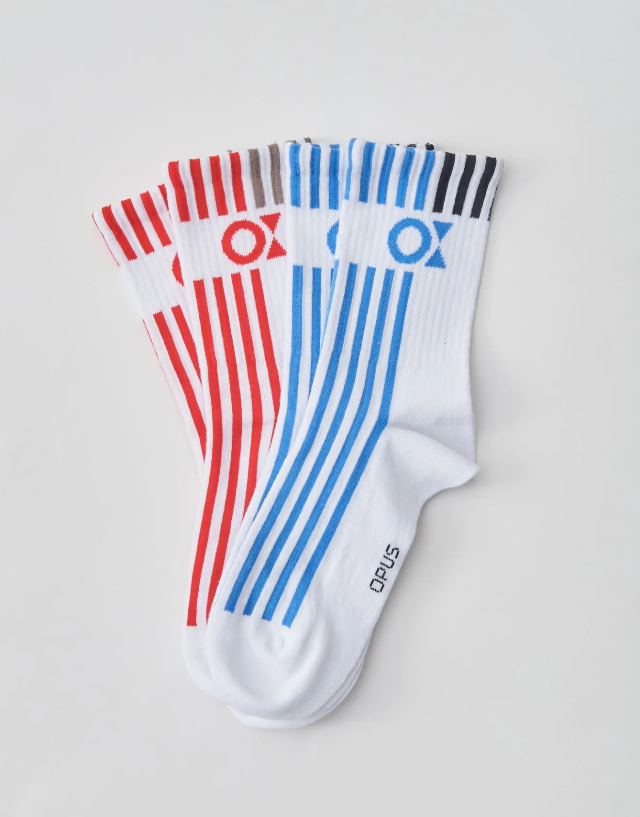 Outlet Doppelpack-Socken YALFA MULTIPACK aus Organic Cotton Mix Accessoires