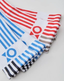Outlet Doppelpack-Socken YALFA MULTIPACK aus Organic Cotton Mix Accessoires