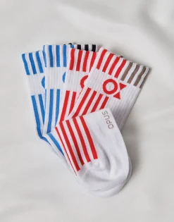 Outlet Doppelpack-Socken YALFA MULTIPACK aus Organic Cotton Mix Accessoires