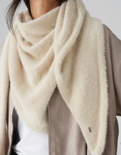 Best Sale Dreieckstuch AWENDI mit flauschiger Textur Accessoires