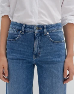 Flash Sale Extra Wide Leg Jeans CELLMA PALAZZO Mid Rise aus BCI Cotton Mix Jeans