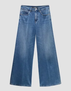 Flash Sale Extra Wide Leg Jeans CELLMA PALAZZO Mid Rise aus BCI Cotton Mix Jeans