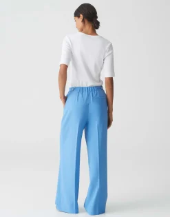 Online Extra Wide Leg Pants MAIGA PALAZZO aus Twill-Ware Hosen
