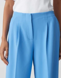Online Extra Wide Leg Pants MAIGA PALAZZO aus Twill-Ware Hosen