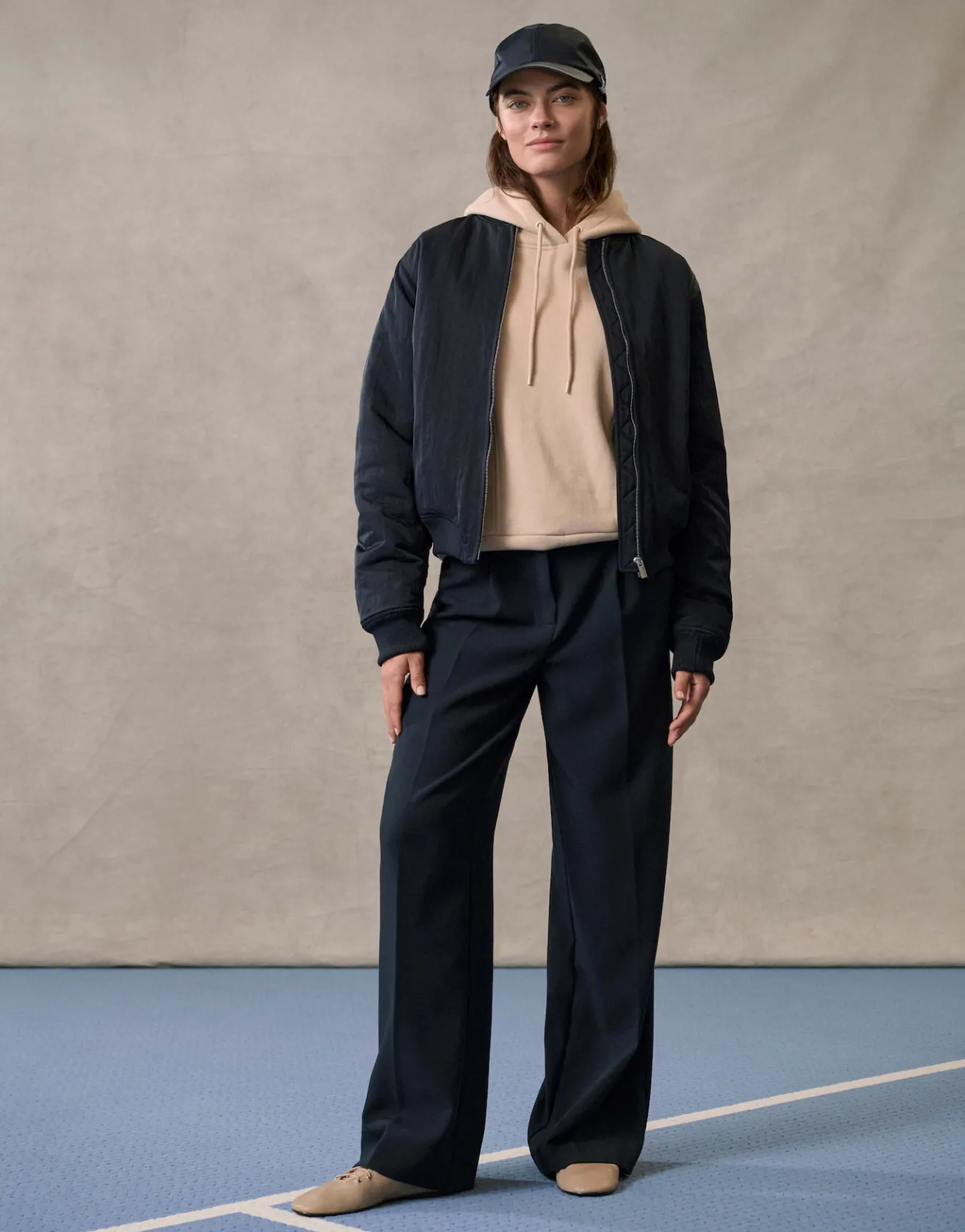 Flash Sale Extra Wide Leg Pants MAIGA PALAZZO aus Twill-Ware Hosen