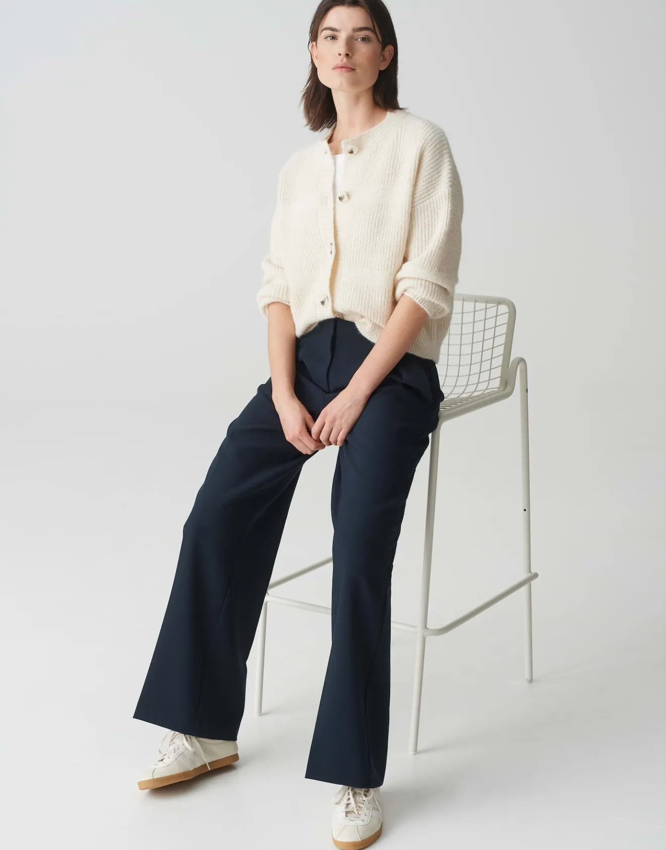 Flash Sale Extra Wide Leg Pants MAIGA PALAZZO aus Twill-Ware Hosen