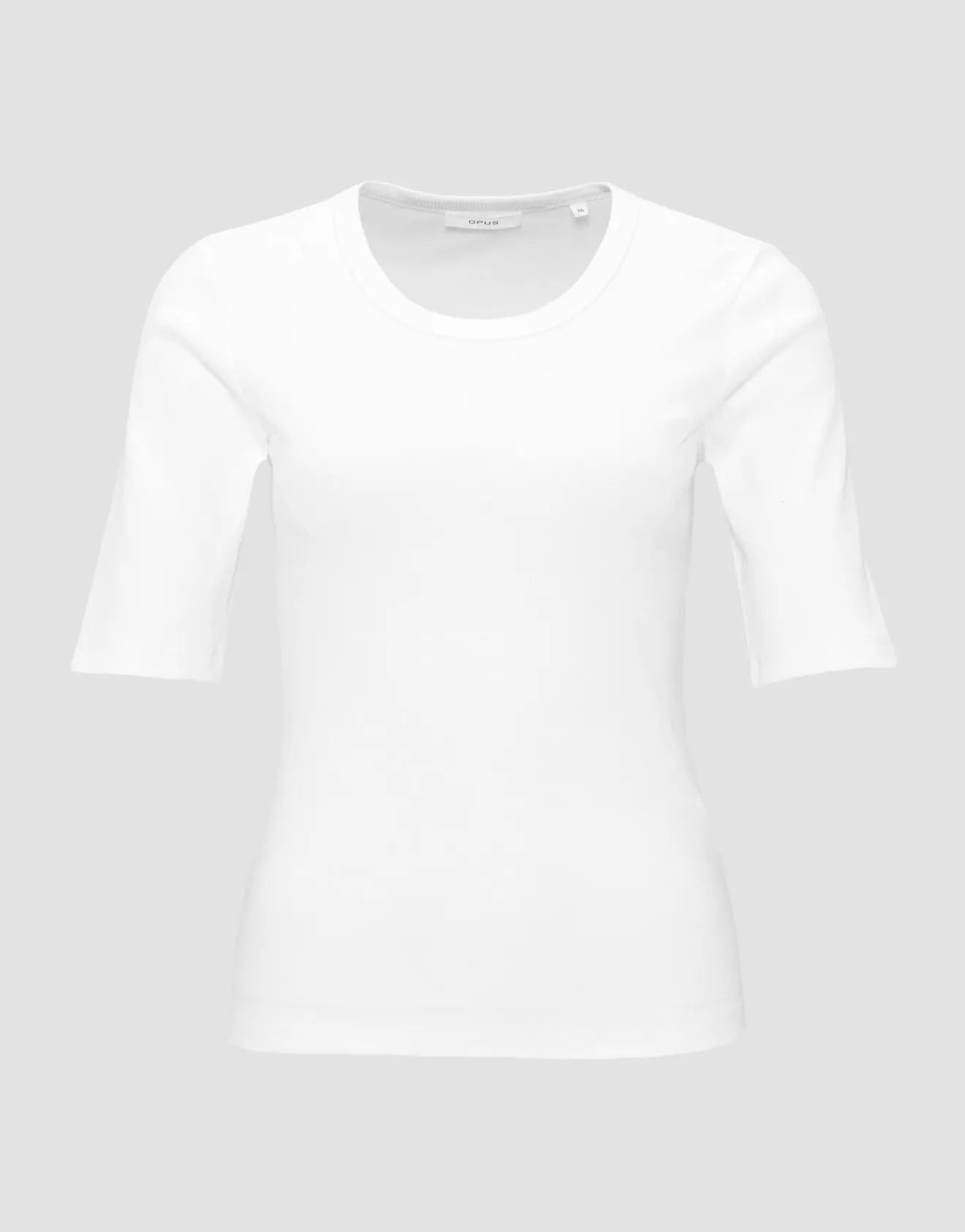 Cheap Feines Rippshirt SUSTAFA Slim aus BCI Cotton Mix Basics|Shirts