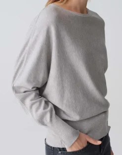 Store Feinstrickpullover PAUTLETA Batwing Fit aus Lyocell Mix Strick