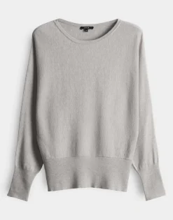 Store Feinstrickpullover PAUTLETA Batwing Fit aus Lyocell Mix Strick