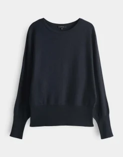 Shop Feinstrickpullover PAUTLETA Batwing Fit aus Lyocell Mix Strick