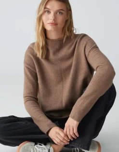 New Feinstrickpullover PIRANULA Boxy Fit aus Woll Mix Strick