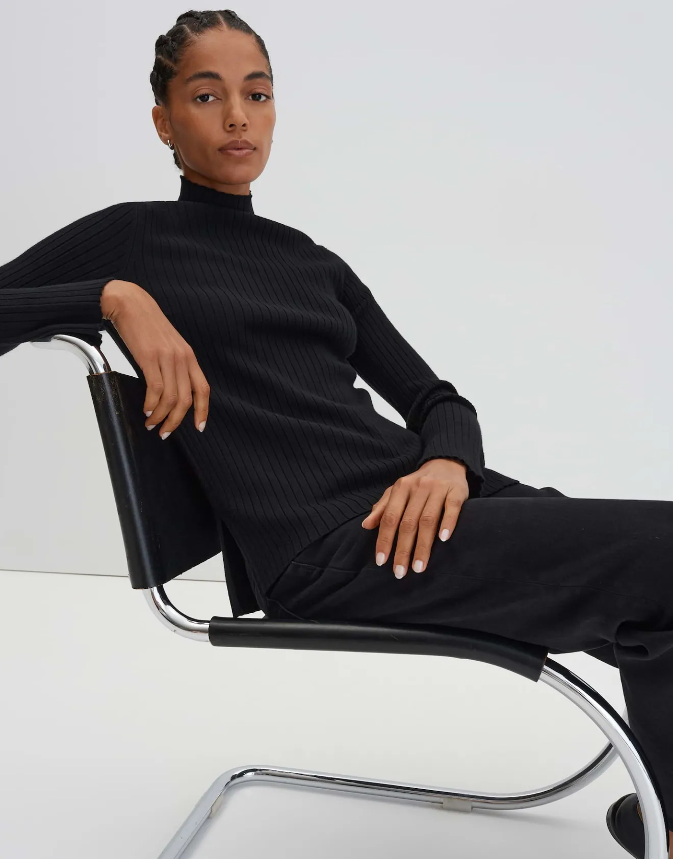 Clearance Feinstrickpullover TIPPI SOFT Slim aus weicher Rippe Strick