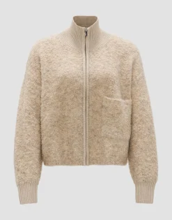 Flash Sale Flauschige Strickjacke DARILA Loose mit Wolle Strick