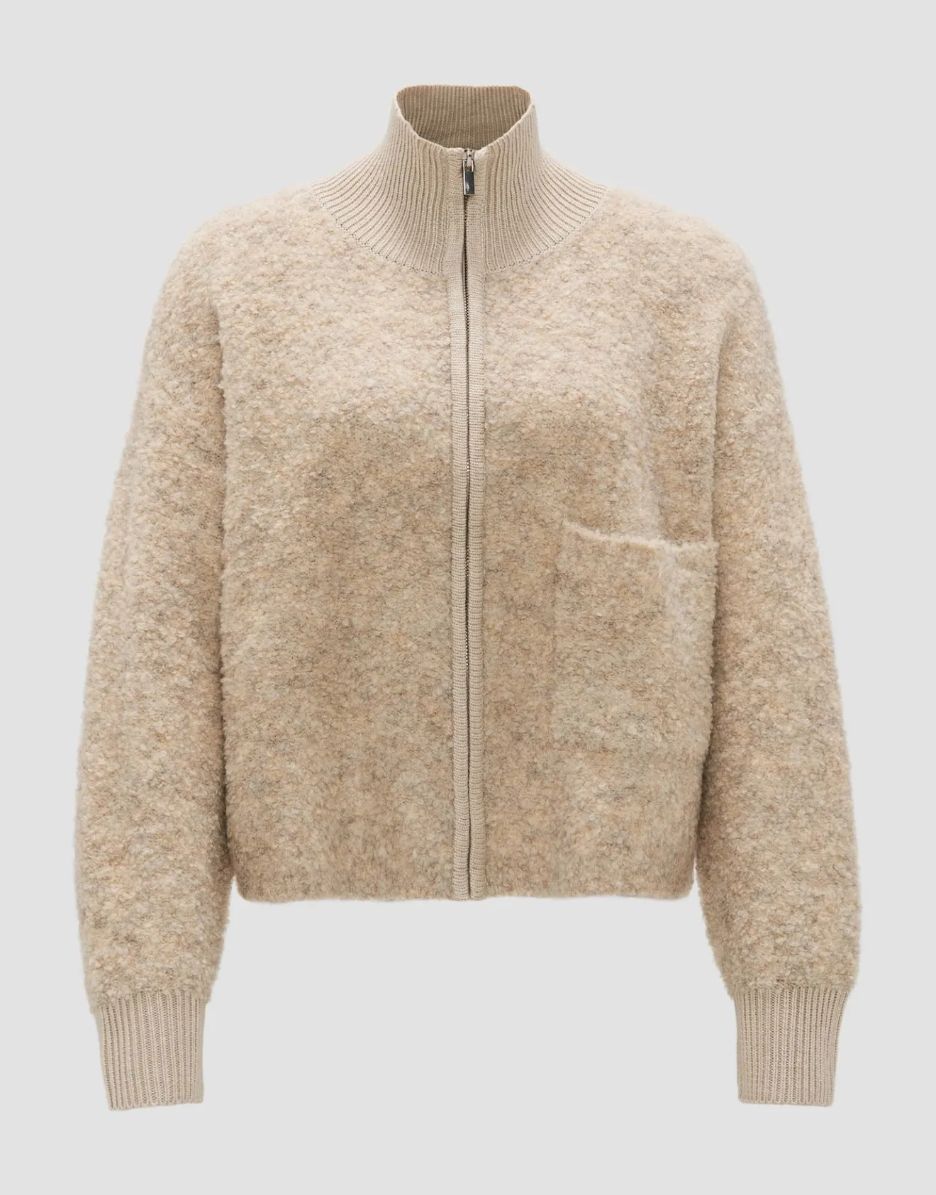 Flash Sale Flauschige Strickjacke DARILA Loose mit Wolle Strick