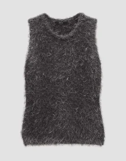 Flash Sale Flauschiges Stricktop TAULINI Regular mit Schimmer Effekt Strick