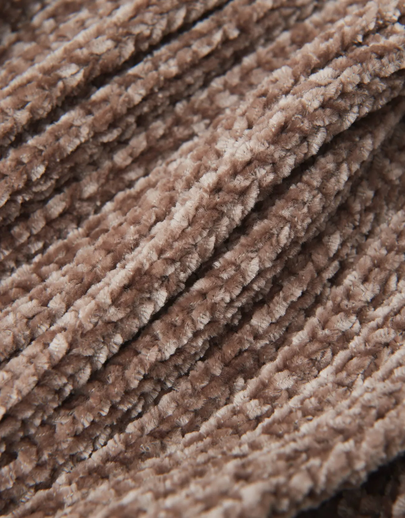 Sale Gerippter Schal AVIEBRA aus weichem Chenille Accessoires
